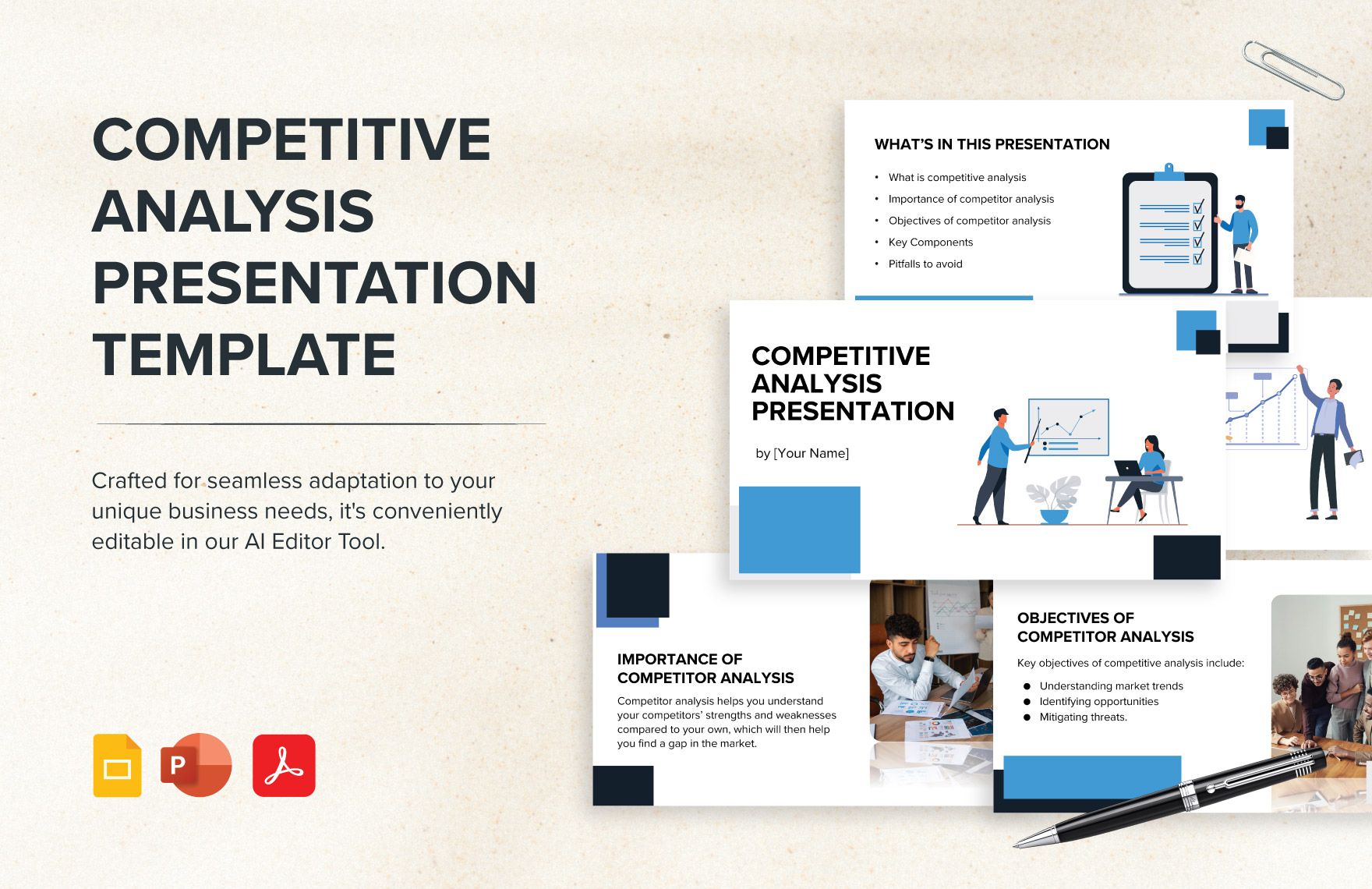 Competitive Analysis Presentation Template