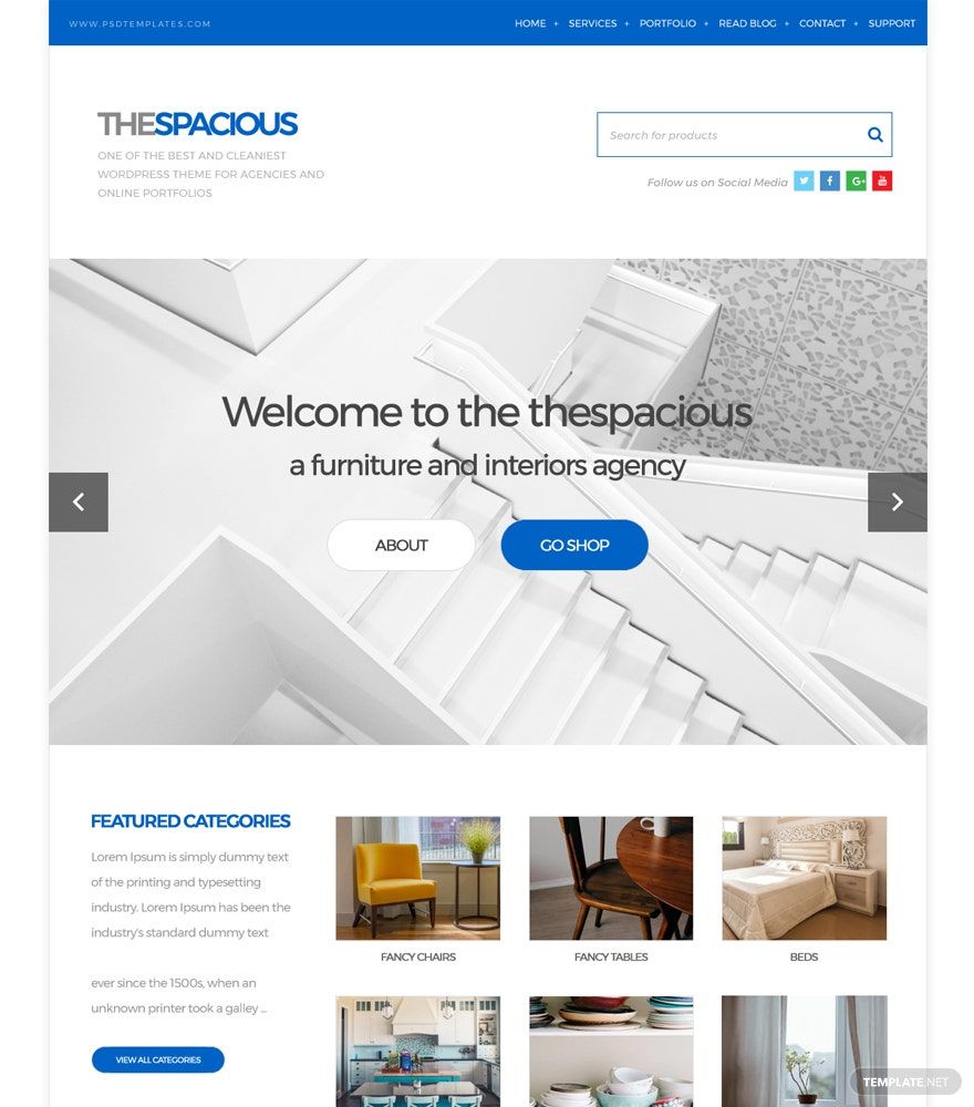 Interior Design Firm HTML5/CSS3 Website Template