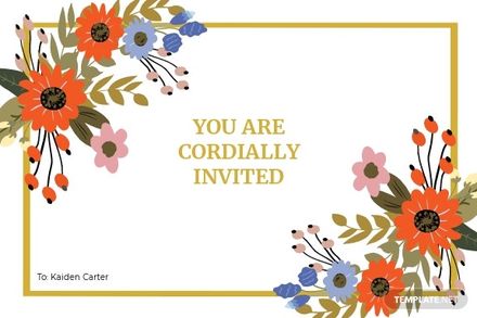 Creative Note Card Template