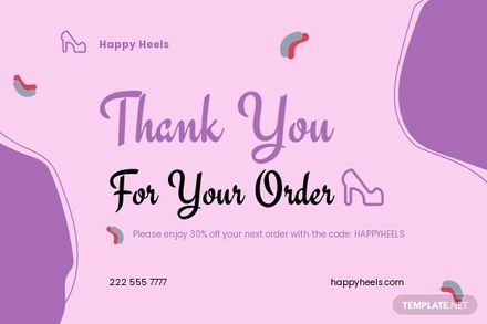 Business Appreciation Thank You Card Template